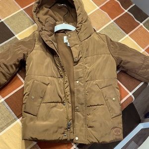 4T Outdoor Kids Bass Pro Shop Jacket Brown Lightly used